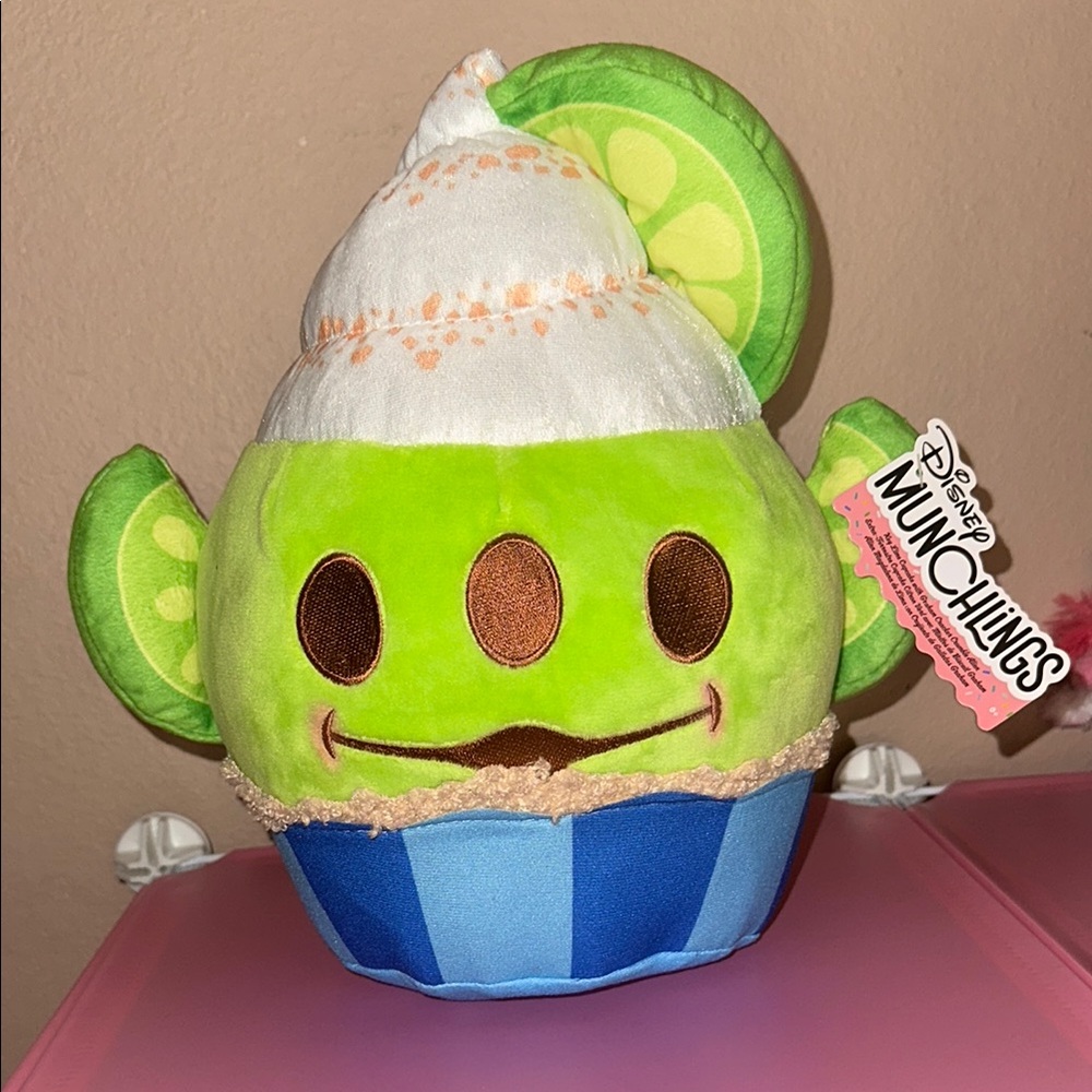 Disney Munchlings Green and Blue Plush Toy